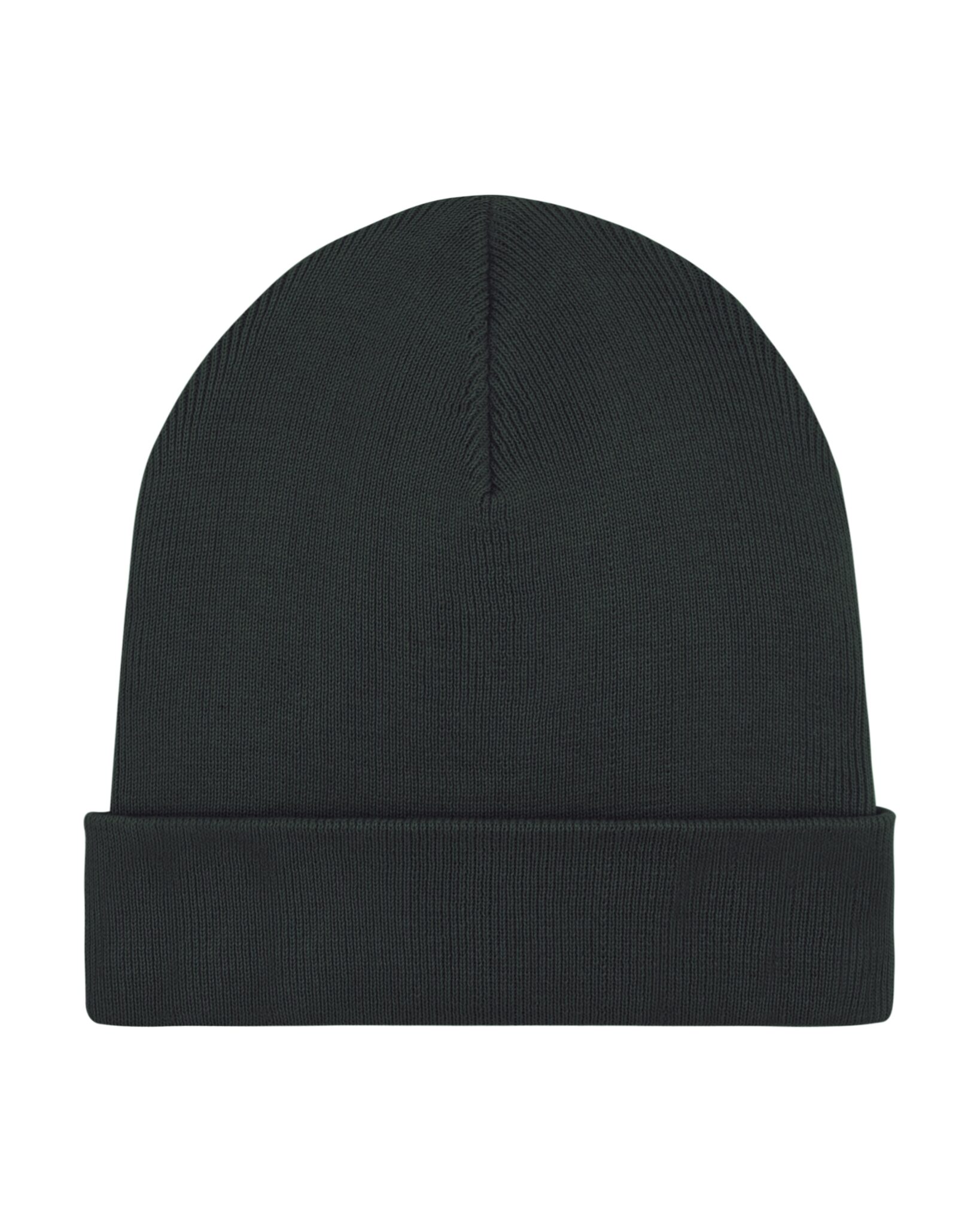 Rib Beanie_Black_Packshot_Front_Main_0