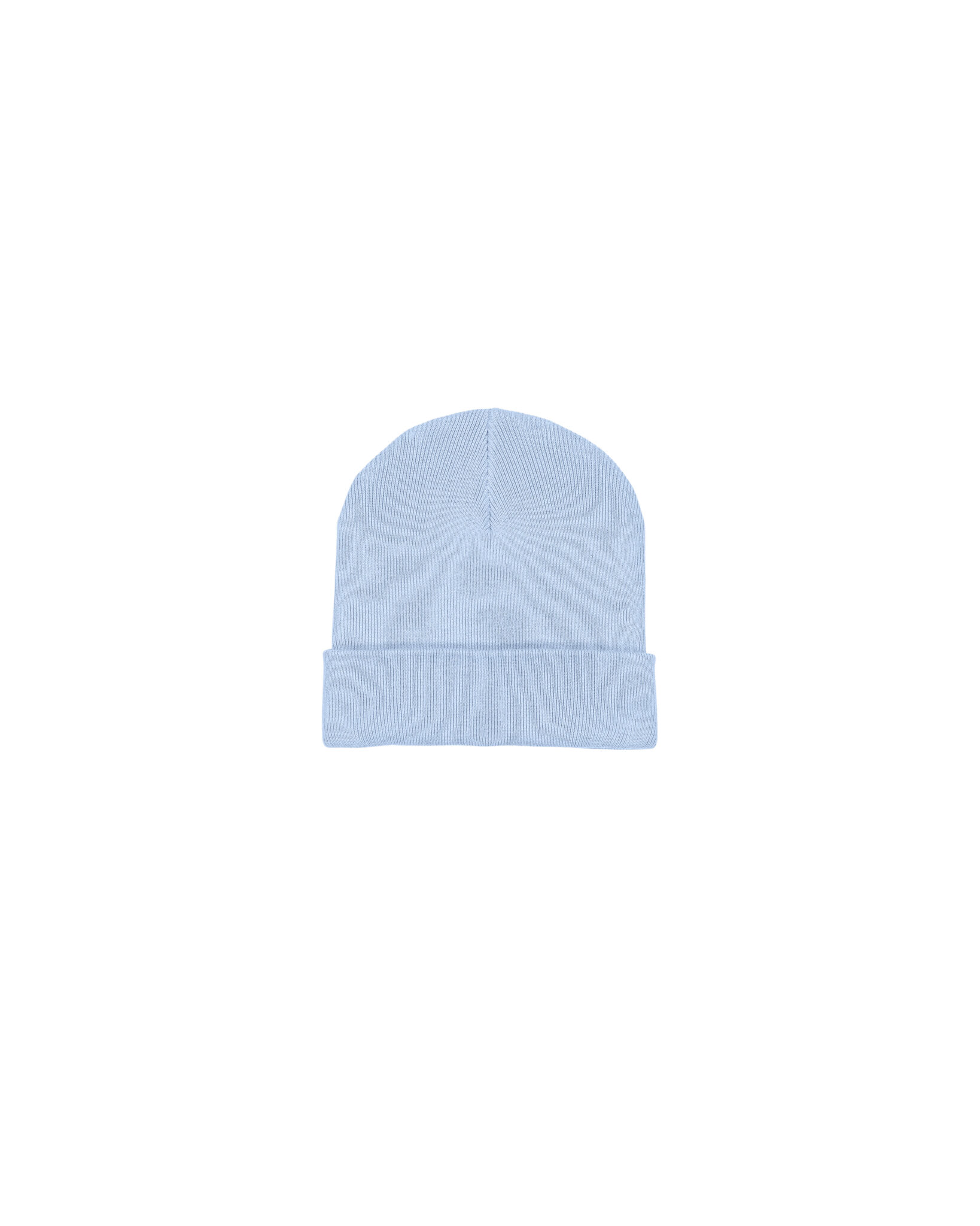 Rib Beanie_Blue soul_Packshot_Front_Main_0