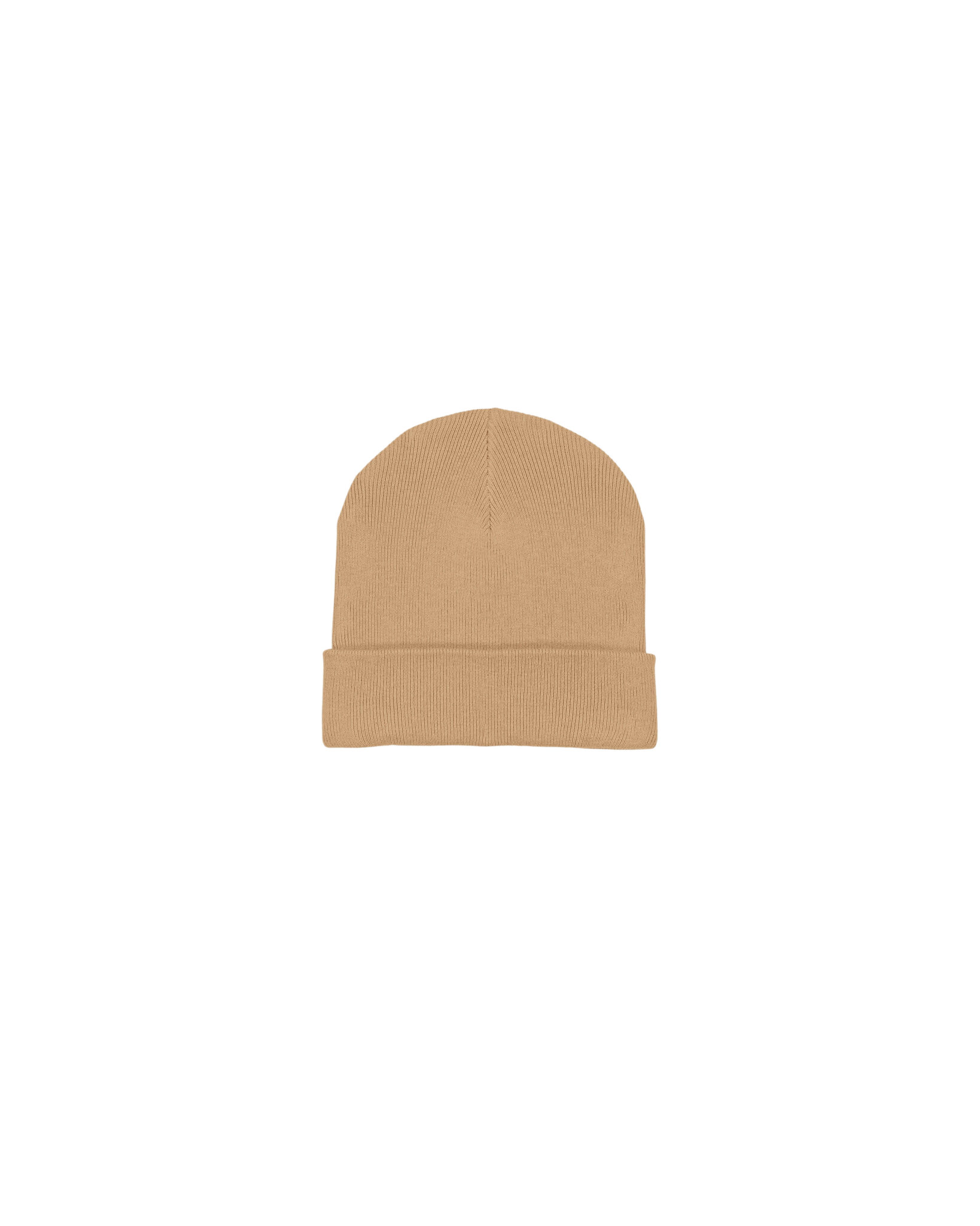 Rib Beanie_Latte_Packshot_Front_Main_0