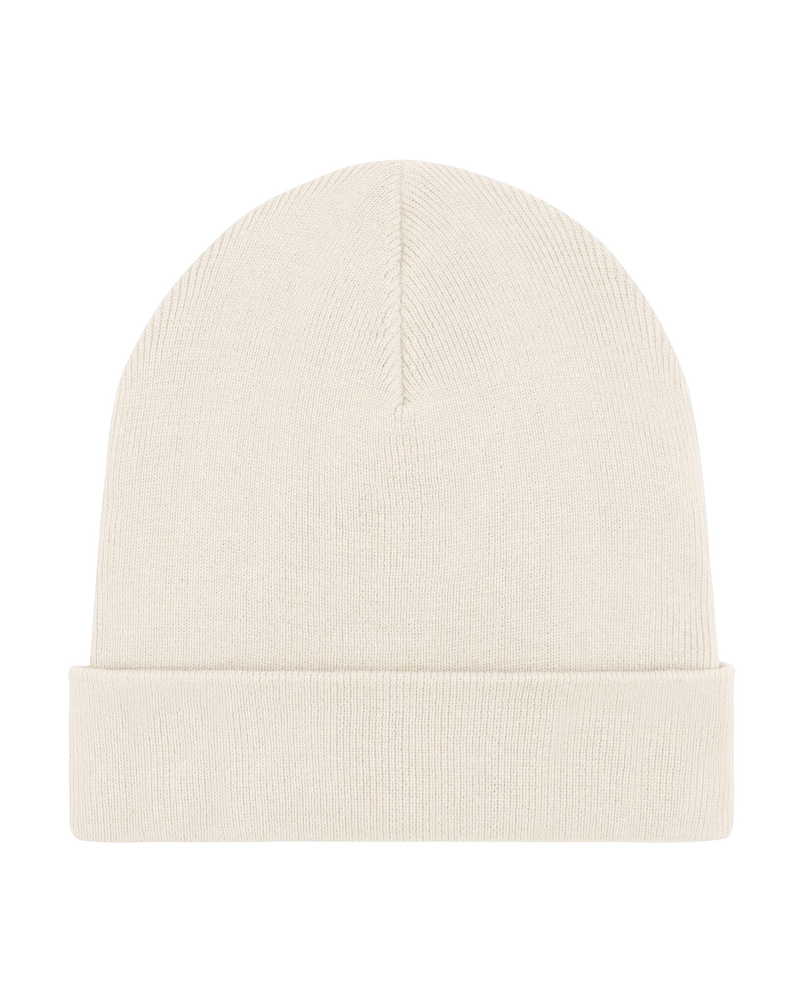 Rib Beanie_Natural_Packshot_Front_Main_0