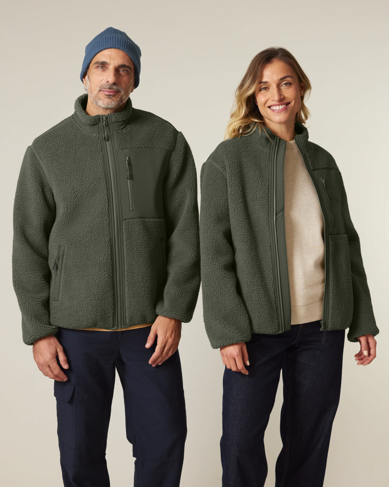 Stanley Stella Brooker oversized unisex sherpa striukė