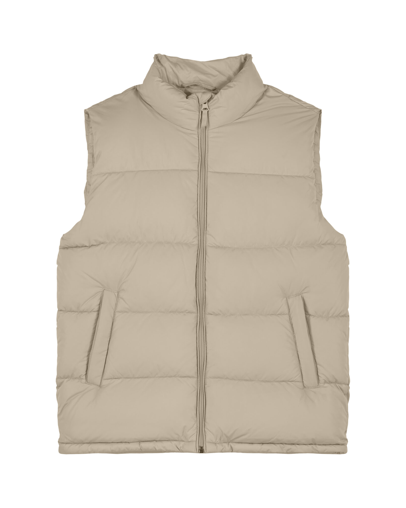 Puffer Gilet_Desert Dust_Packshot_Front_Main_0