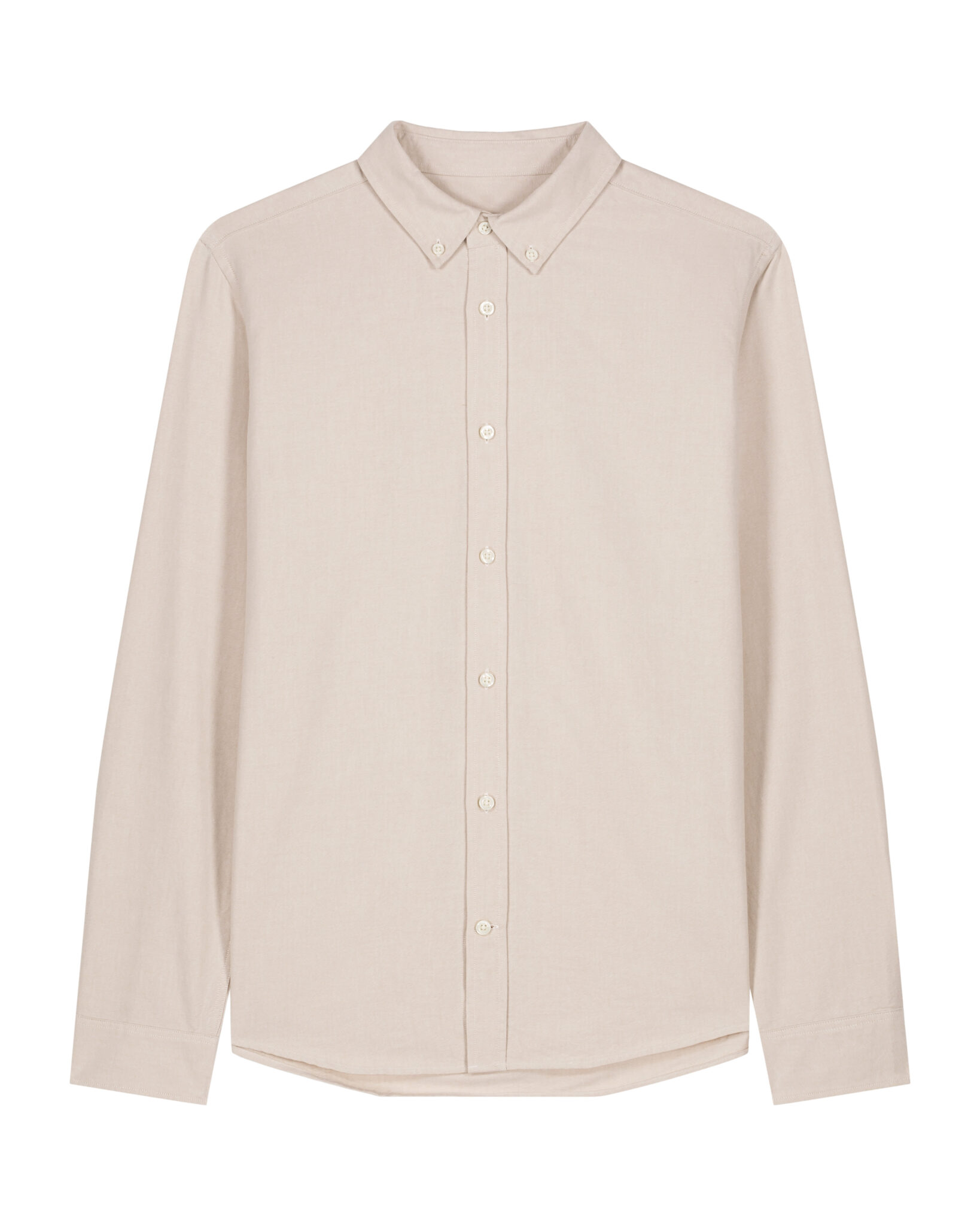 Stanley Oxford Shirt_Beige Oxford_Packshot_Front_Main_0