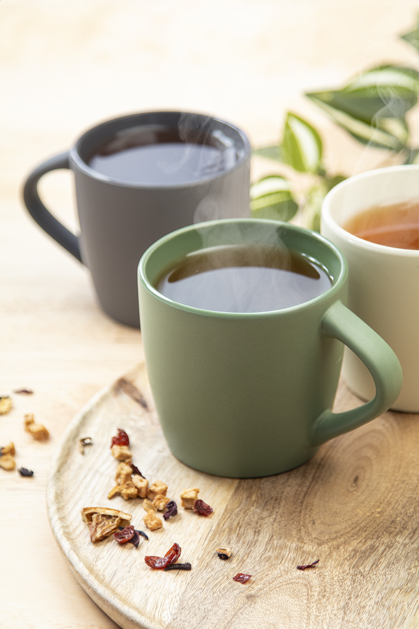 Matinis keramikinis puodelis