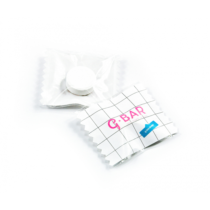 Dekstrozės saldainis su logotipu