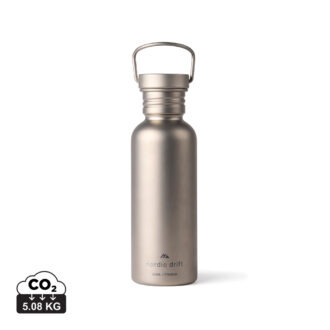 Nordic Drift Trail Ultra Light Titanium 600 ml gertuvė su logotipu