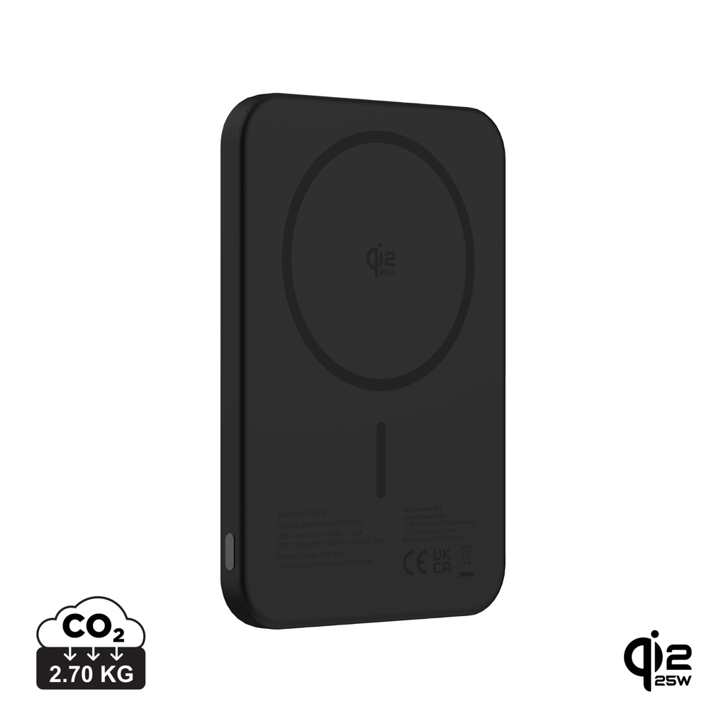 Urban Vitamin Pomona 5000 mAh Qi2.2 25 W magnetinė išorinė baterija