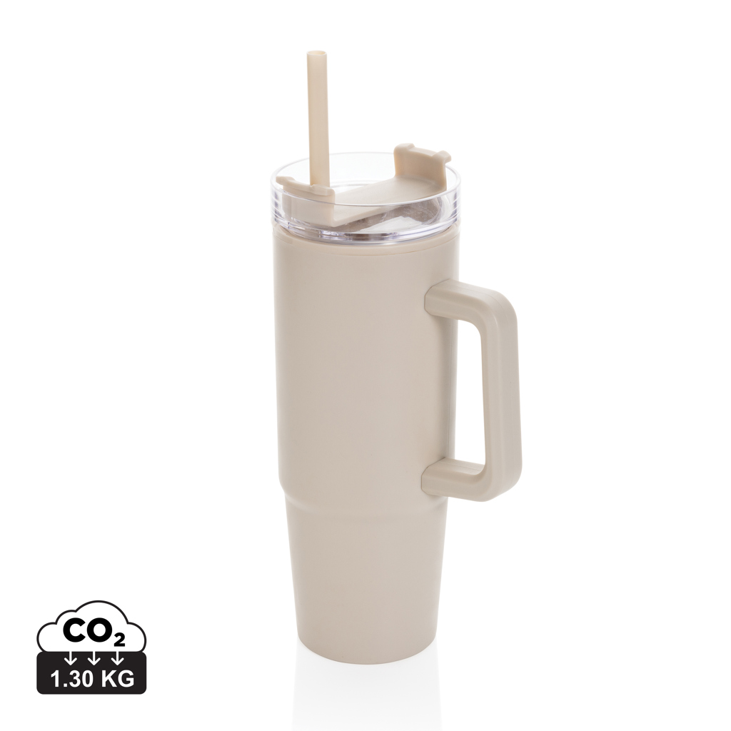 Tana RCS plastikinis termo puodelis su rankena, 750 ml