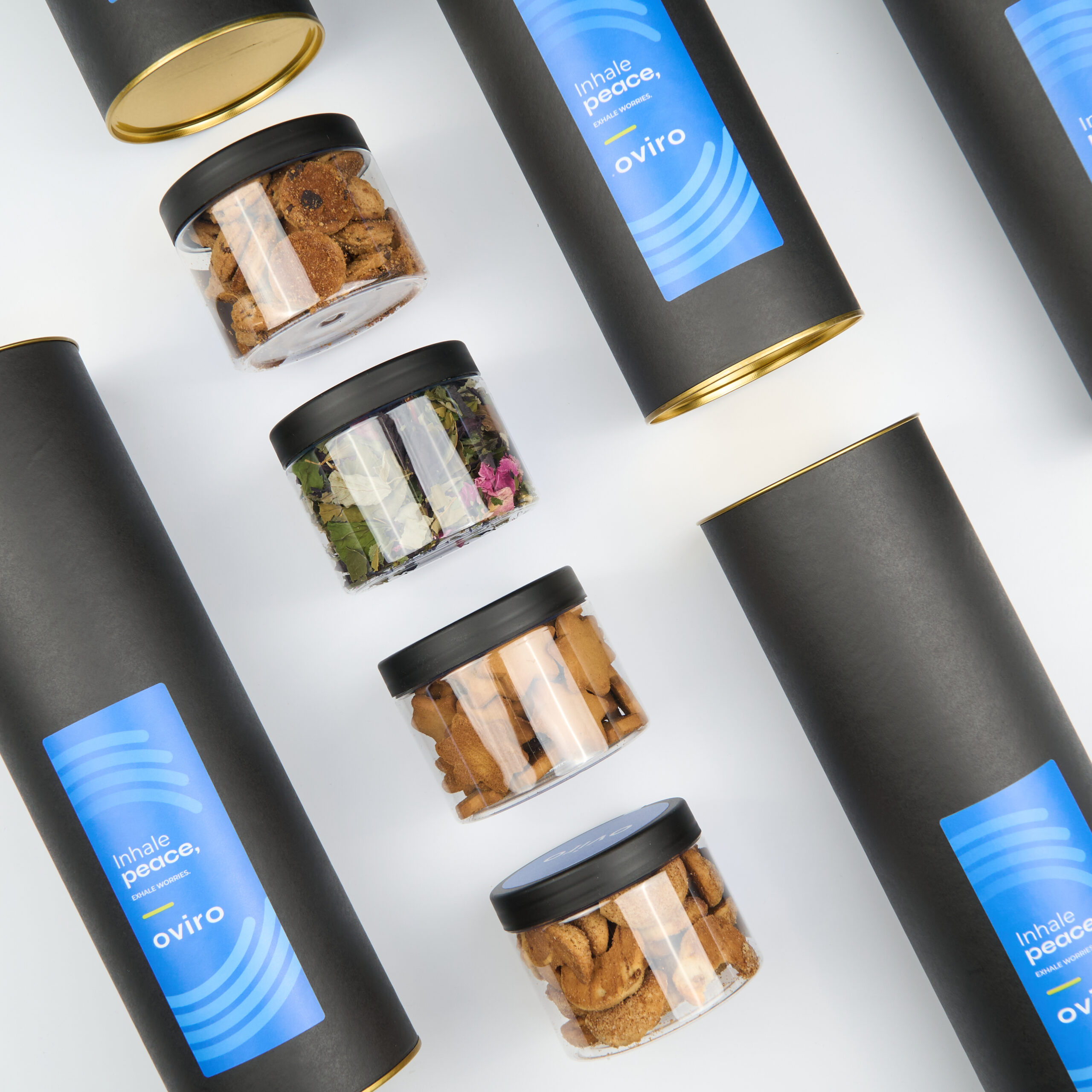 „COOKIE BOX" SMART dovanų rinkinys su logotipu – rinkinio pakuotė su įmonės logotipu