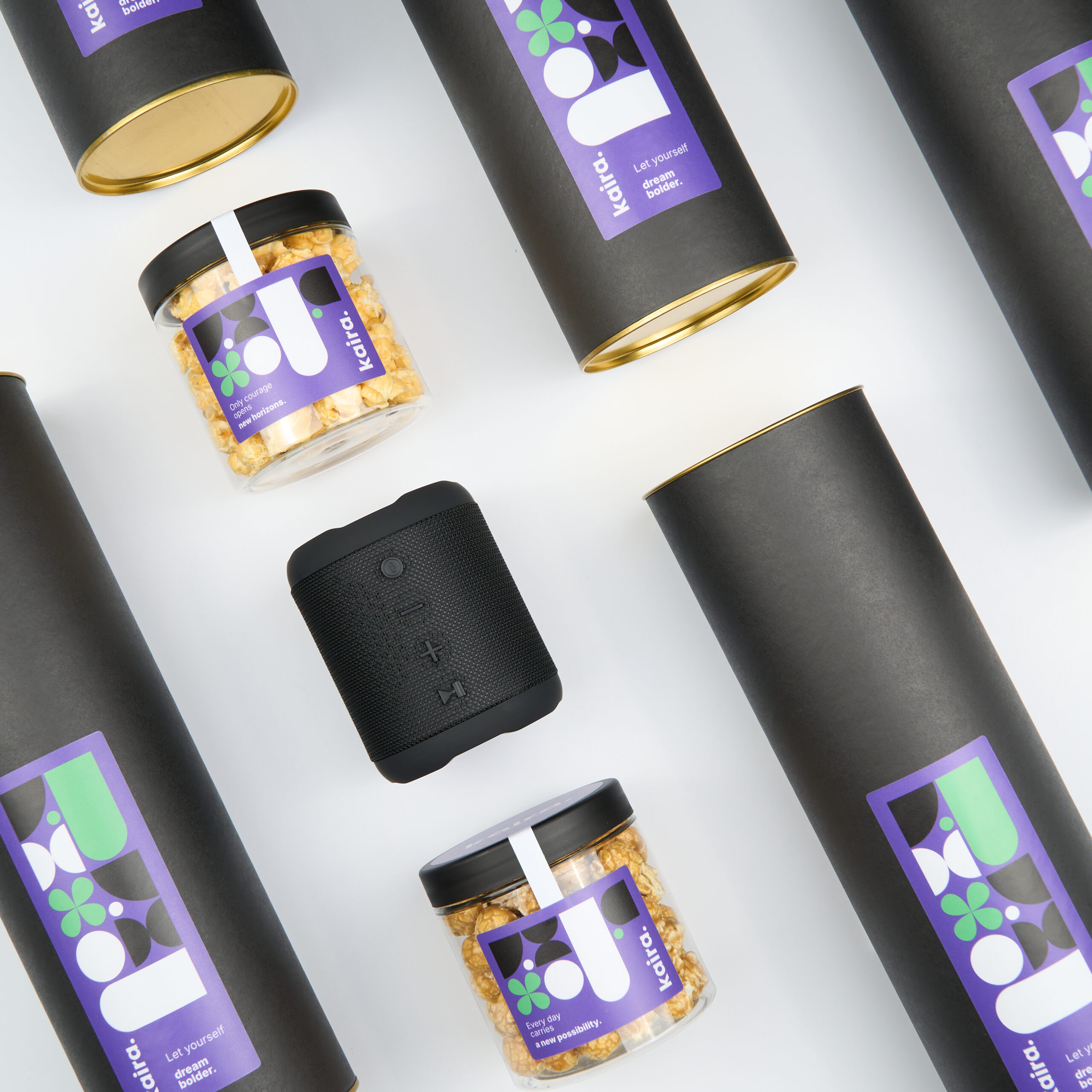 „PARTY BOX" SMART dovanų rinkinys su logotipu – rinkinio vaizdas iš arti