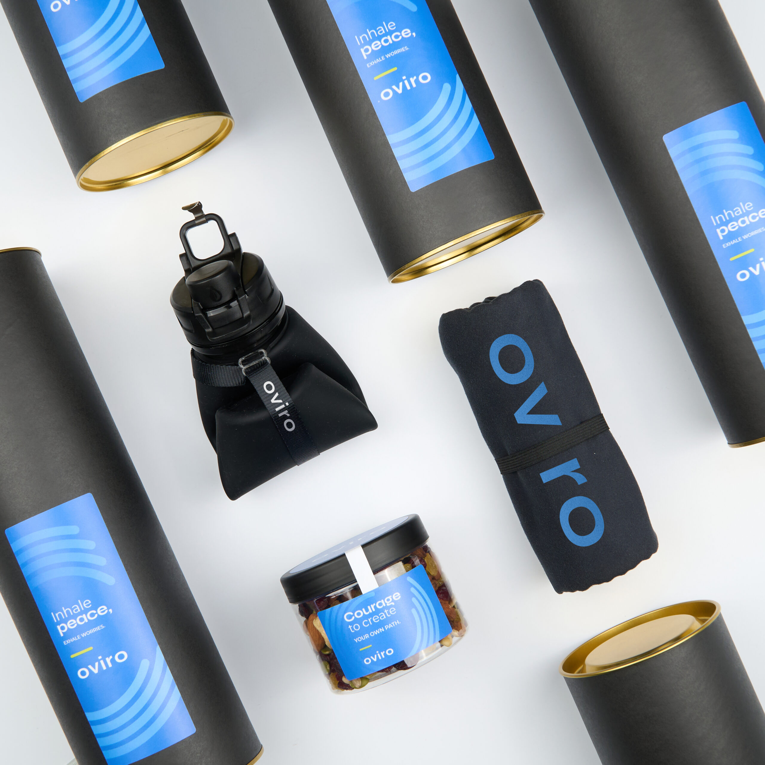 „SPORTS DAY ESSENTIALS" SMART dovanų rinkinys su logotipu – rinkinio vaizdas iš arti